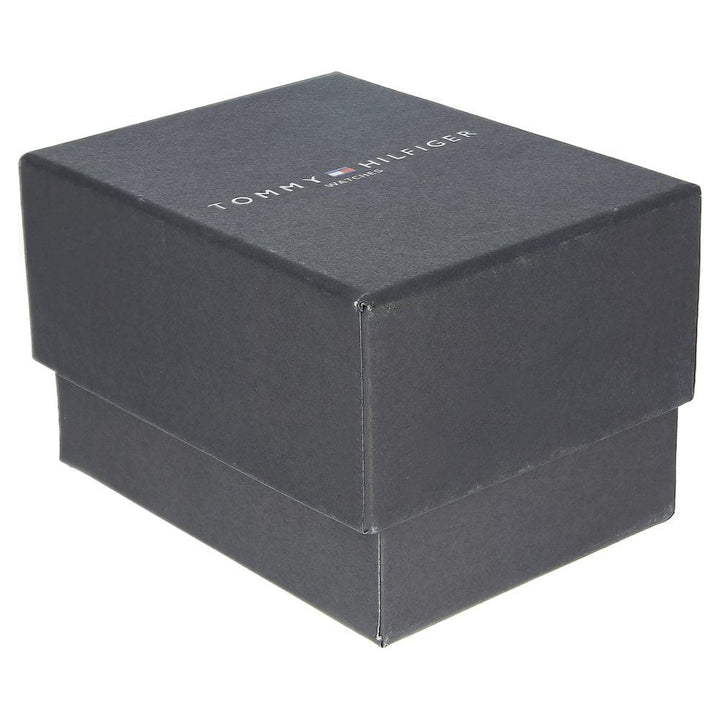 Tommy Hilfiger Quartz Analog Brown Dial Leather Strap Watch for Men-TH1791371