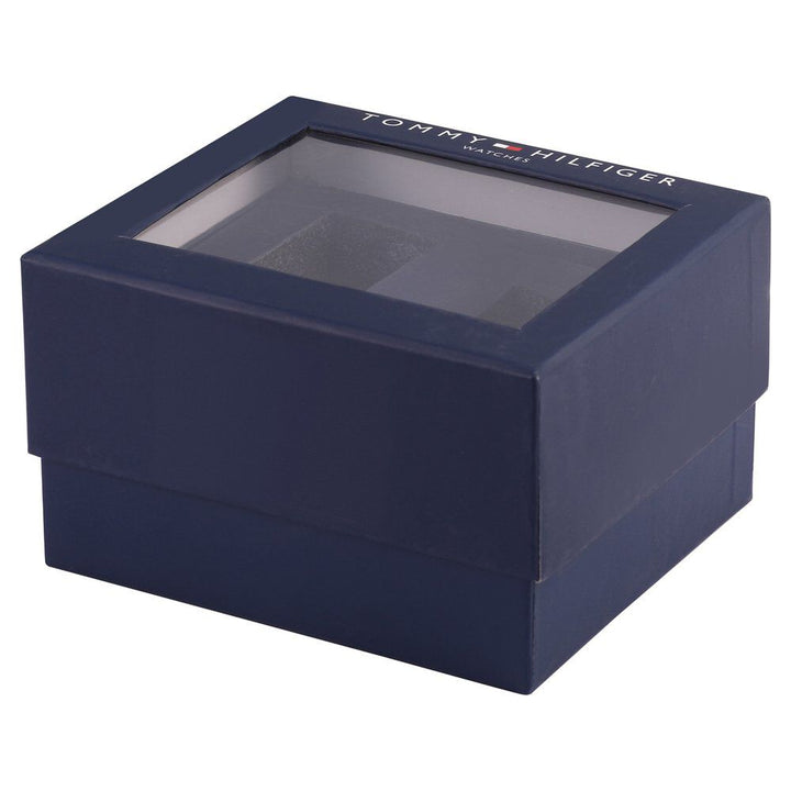 Tommy Hilfiger Quartz Analog with Date White Dial Silicone Strap Watch for Men-NCTH1791432W