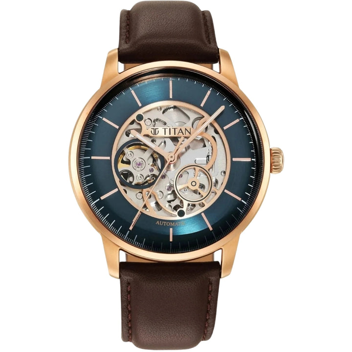 Titan Mechanical NU90110WL08 Green Dial Men&