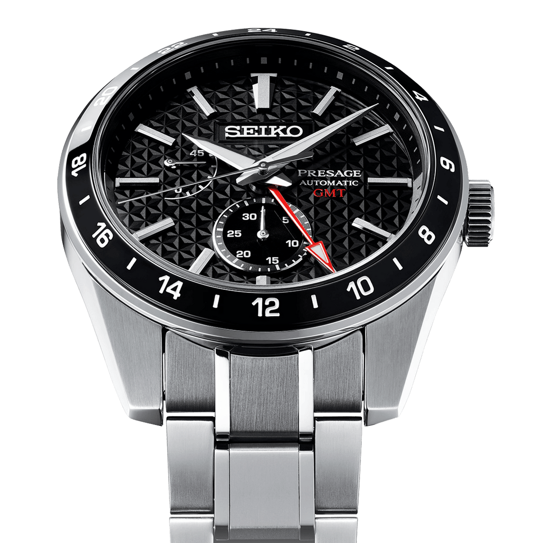 Presage Sharp Edged Series GMT - SPB221J1