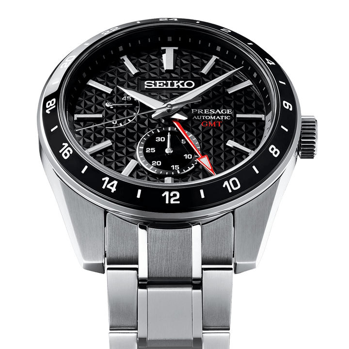 Presage Sharp Edged Series GMT - SPB221J1