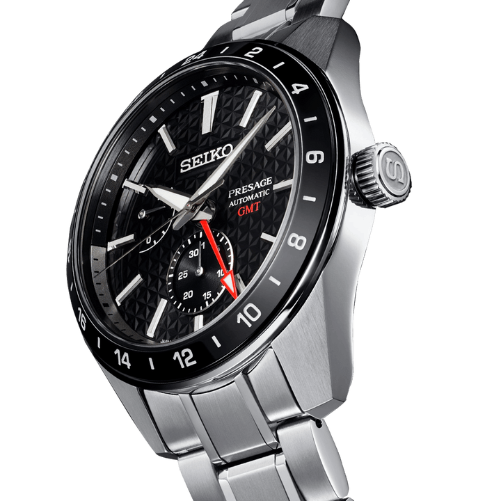 Presage Sharp Edged Series GMT - SPB221J1