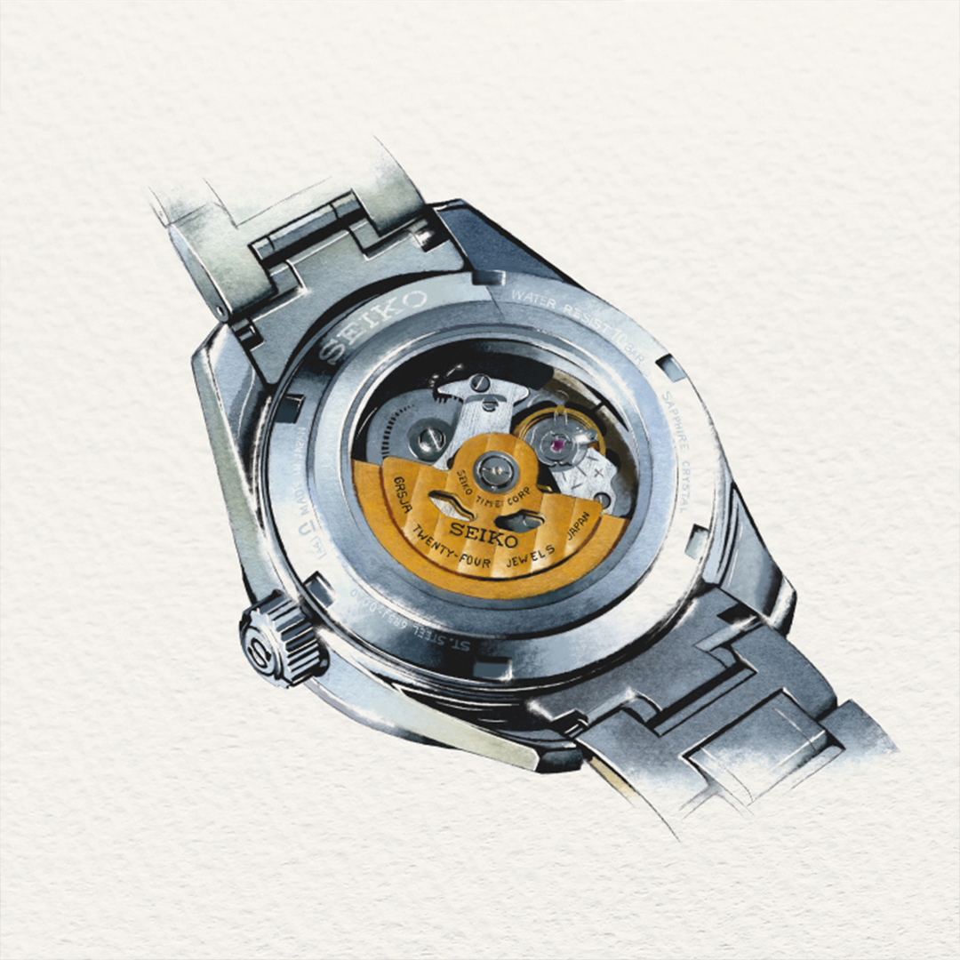 Presage Shiro Sharp-Edged Open Heart - SPB415J1