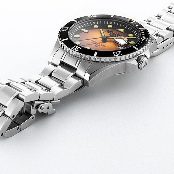 Roamer Pro Diver 200 RM969845419520W Yellow Dial Men&