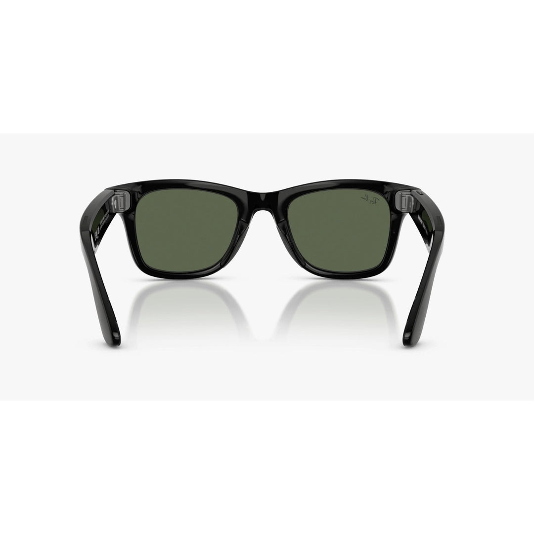 Ray-Ban Meta Wayfarer Shiny Black Gen 2 G-15 Green Lens Smart Glasses 50 mm
