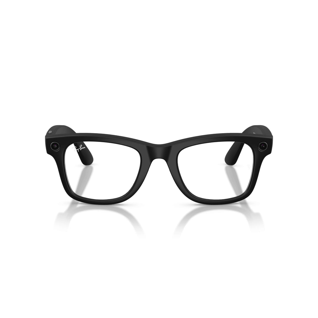 Ray-Ban Meta Wayfarer Matte Black Gen 2 Clear Lens Smart Glasses 53 mm