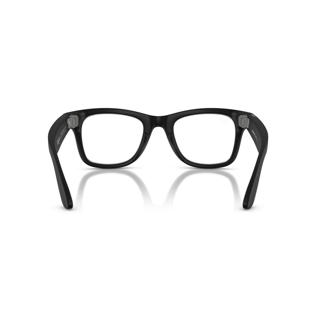 Ray-Ban Meta Wayfarer Matte Black Gen 2 Clear Lens Smart Glasses 53 mm
