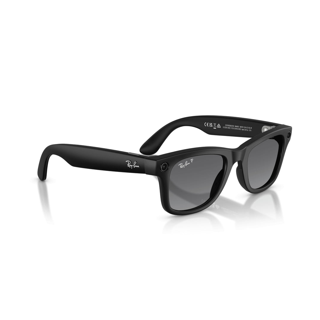 Ray-Ban Meta Wayfarer Matte Black Gen 2 Smart Glasses 50 mm