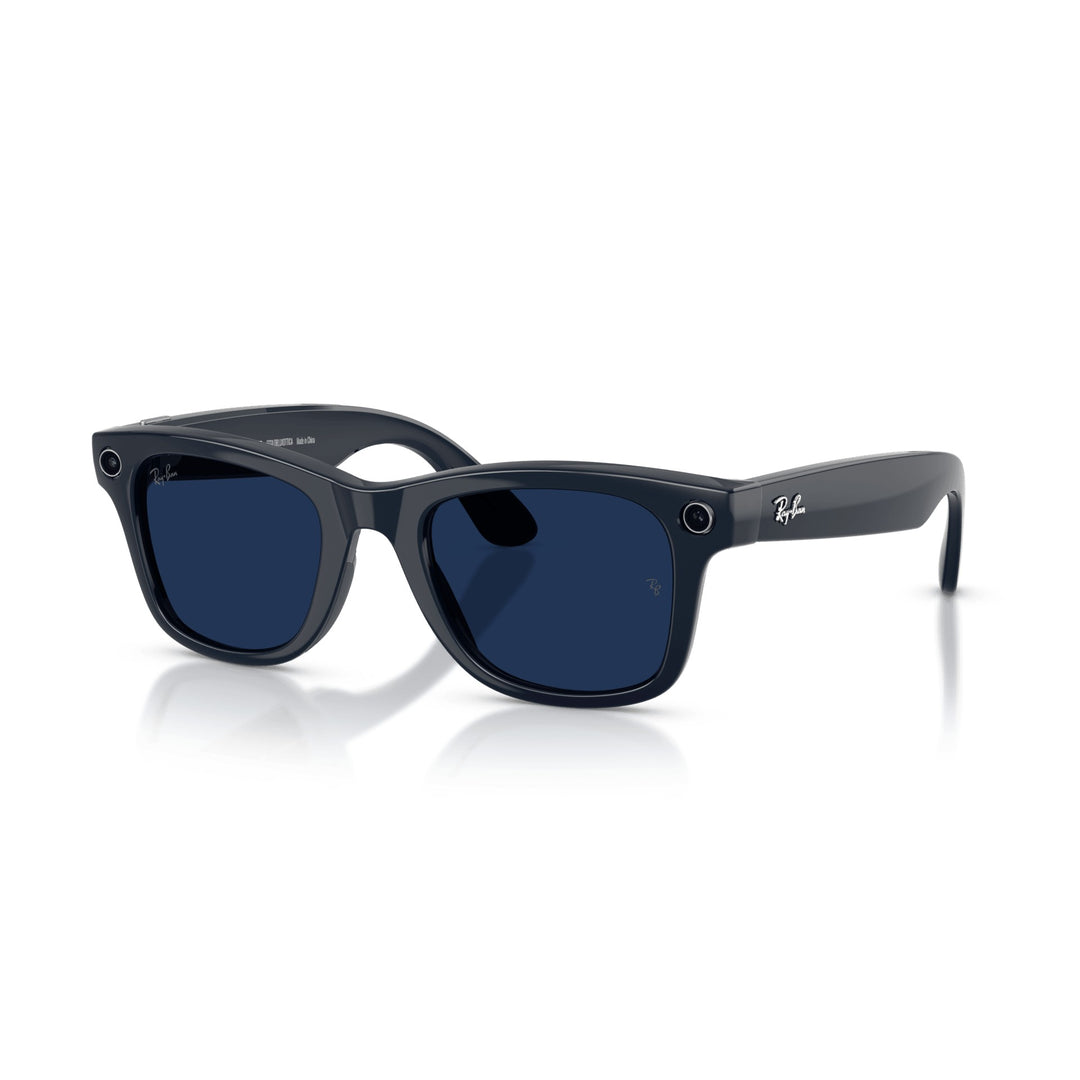 Ray-Ban Meta Wayfarer Shiny Cosmic Blue Gen 2 Smart Glasses 50 mm