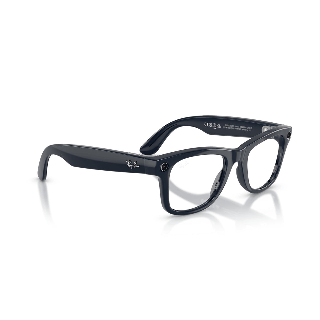 Ray-Ban Meta Wayfarer Shiny Cosmic Blue Gen 2 Smart Glasses 50 mm