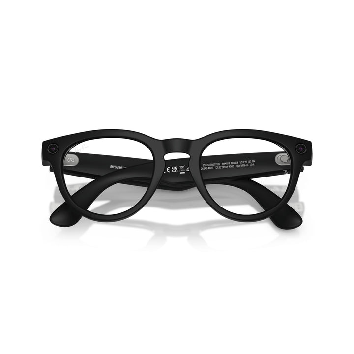 Ray-Ban Meta Headliner Matte Black Gen 2 Smart Glasses 50 mm