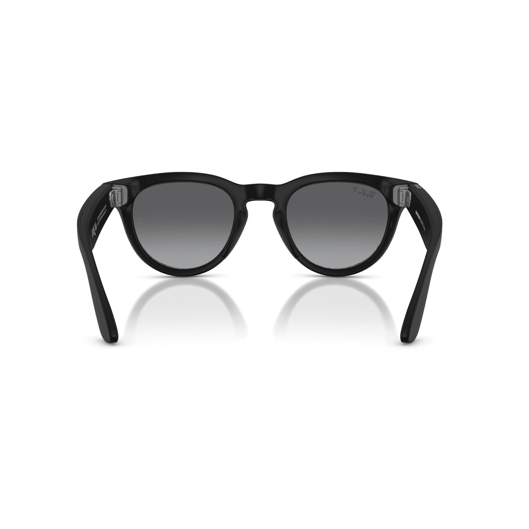 Ray-Ban Meta Headliner Matte Black Gen 2 Graphite Lens Smart Glasses 50 mm