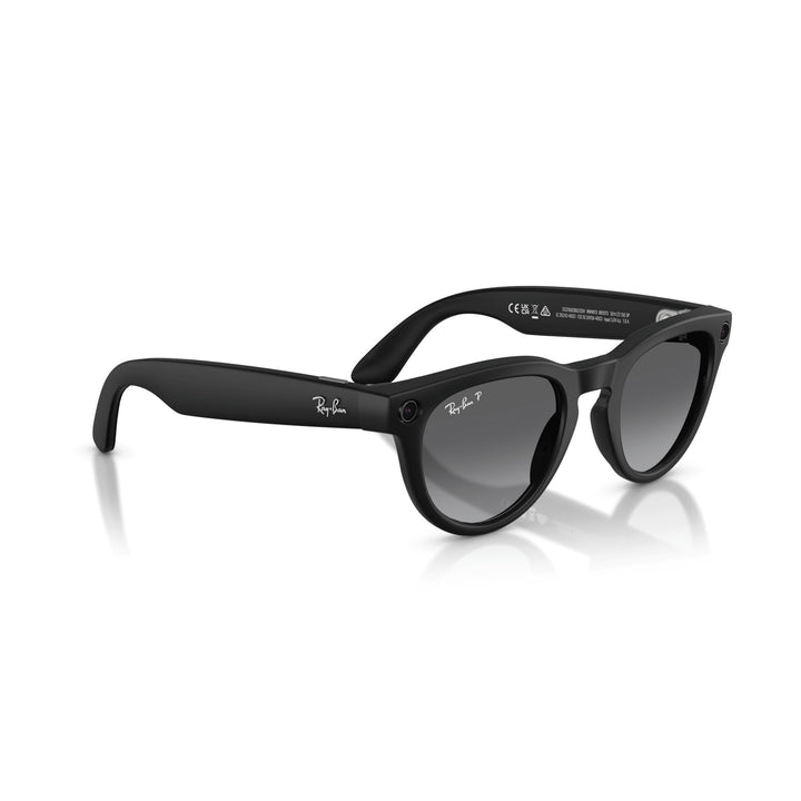 Ray-Ban Meta Headliner Matte Black Gen 2 Graphite Lens Smart Glasses 50 mm