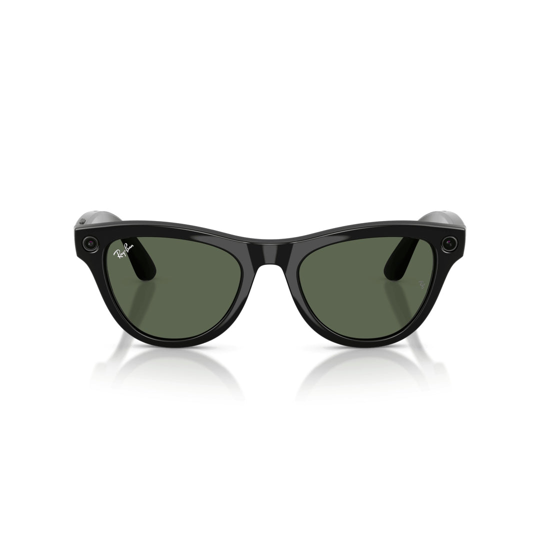 Ray-Ban Meta Skyler Shiny Black Gen 2 Smart Glasses 52 mm