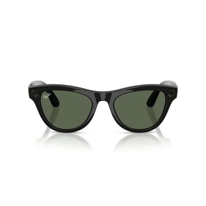 Ray-Ban Meta Skyler Shiny Black Gen 2 Smart Glasses 52 mm