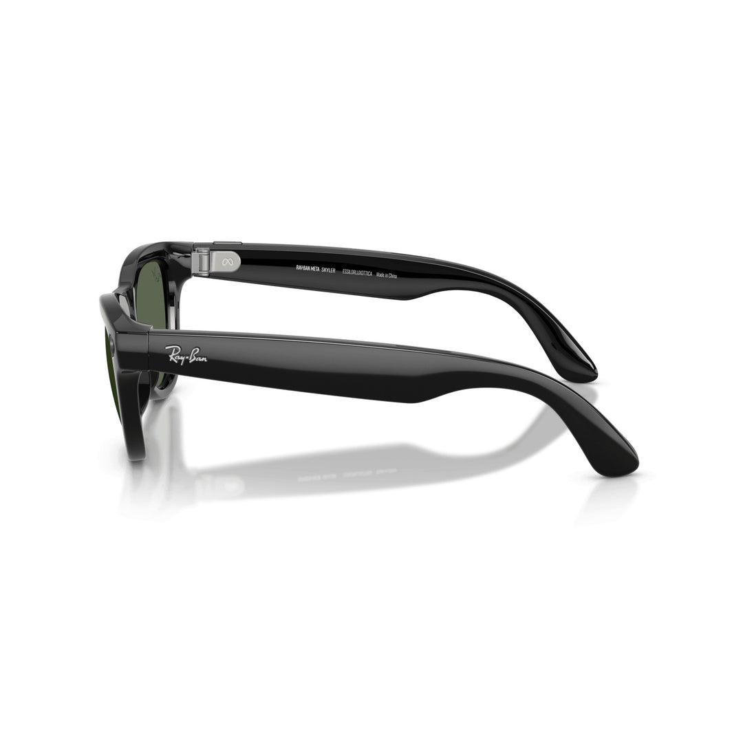 Ray-Ban Meta Skyler Shiny Black Gen 2 Smart Glasses 52 mm