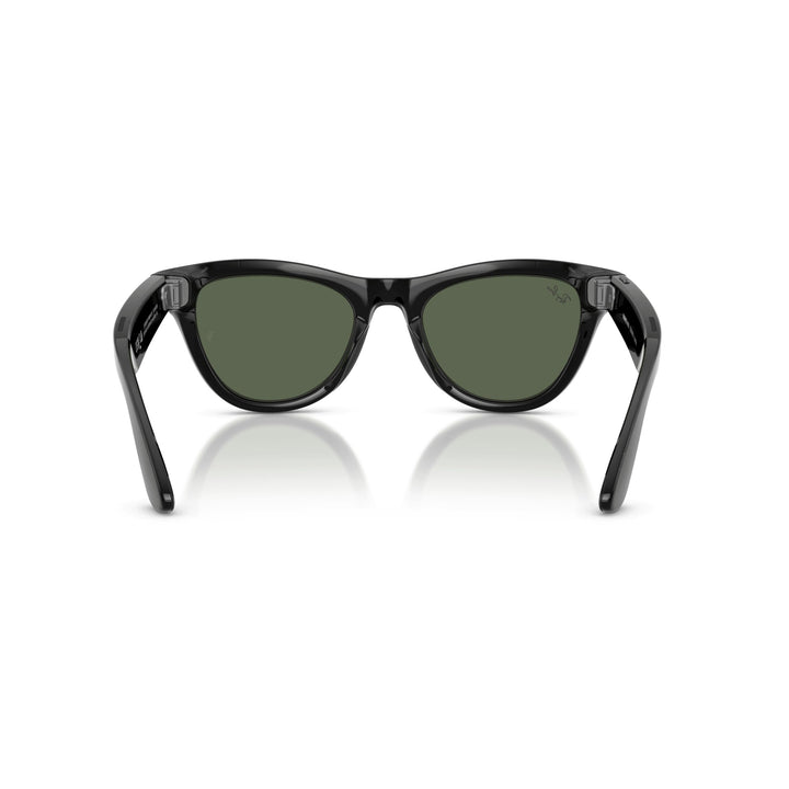 Ray-Ban Meta Skyler Shiny Black Gen 2 Smart Glasses 52 mm