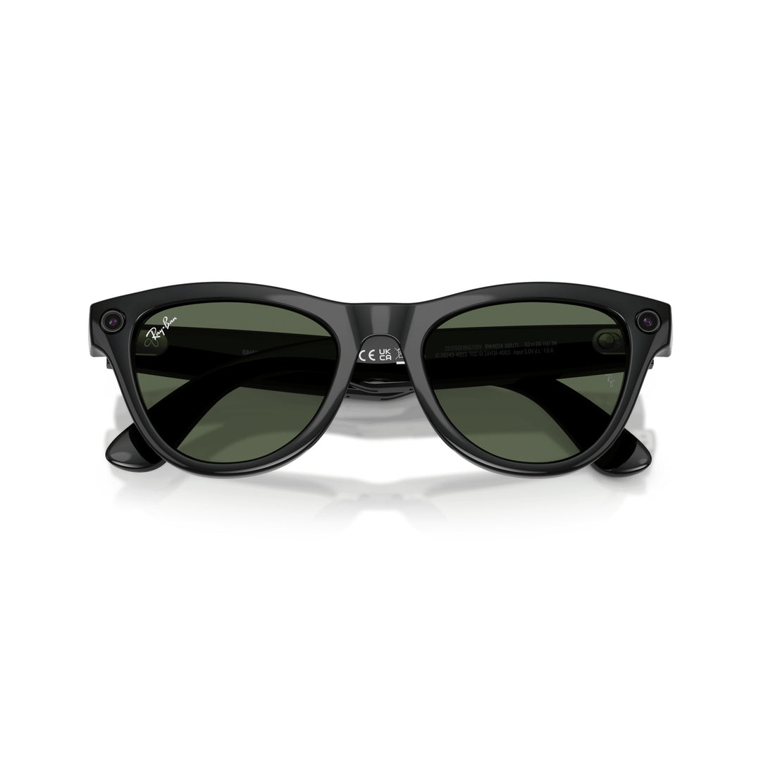 Ray-Ban Meta Skyler Shiny Black Gen 2 Smart Glasses 52 mm