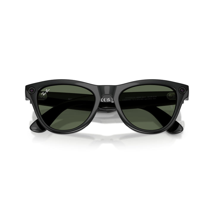 Ray-Ban Meta Skyler Shiny Black Gen 2 Smart Glasses 52 mm