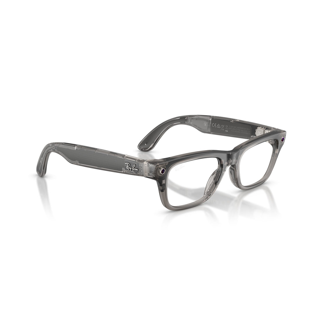 Ray-Ban Meta Blayzer Optics Clear Lens Smart Glasses 50 mm