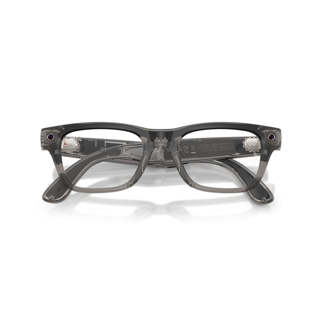 Ray-Ban Meta Blayzer Optics Clear Lens Smart Glasses 50 mm