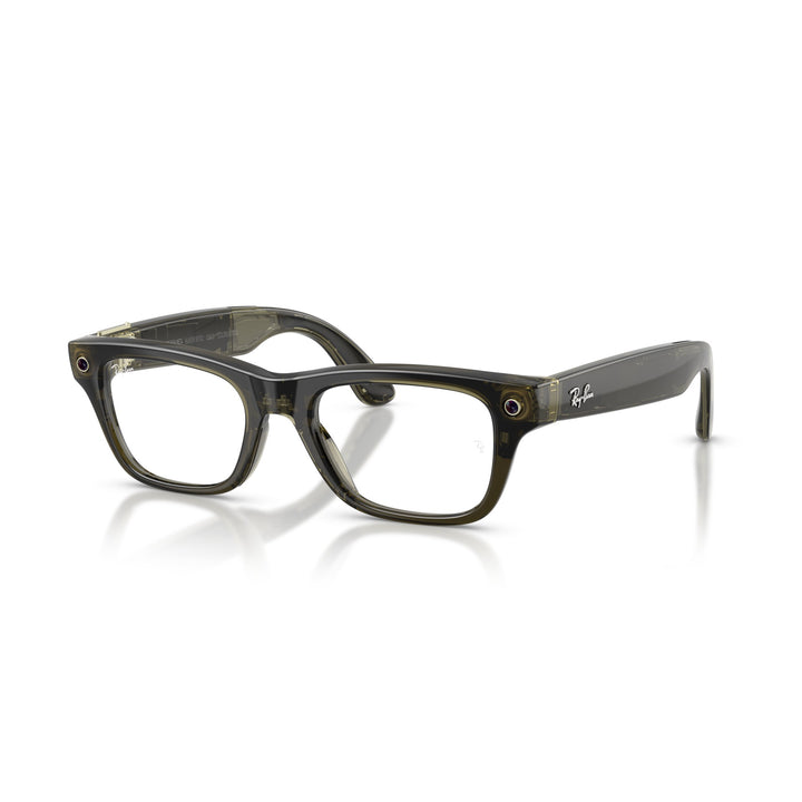 Ray-Ban Meta Blayzer Optics Clear Lens Smart Glasses 50 mm