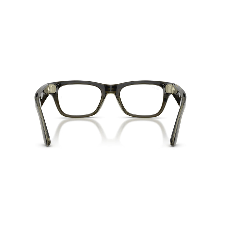 Ray-Ban Meta Blayzer Optics Clear Lens Smart Glasses 50 mm