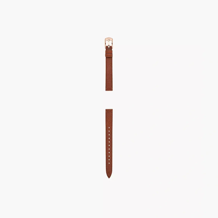 Fossil 12mm Medium Brown LiteHide™ Leather Strap