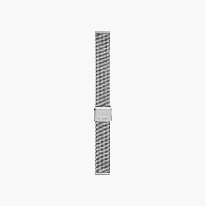 Fossil 16mm Stainless Steel Mesh Bracelet