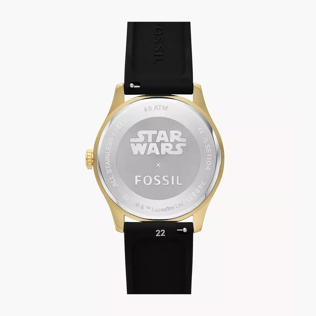Fossil Special Edition Star Wars™ Three-Hand Black Silicone Watch