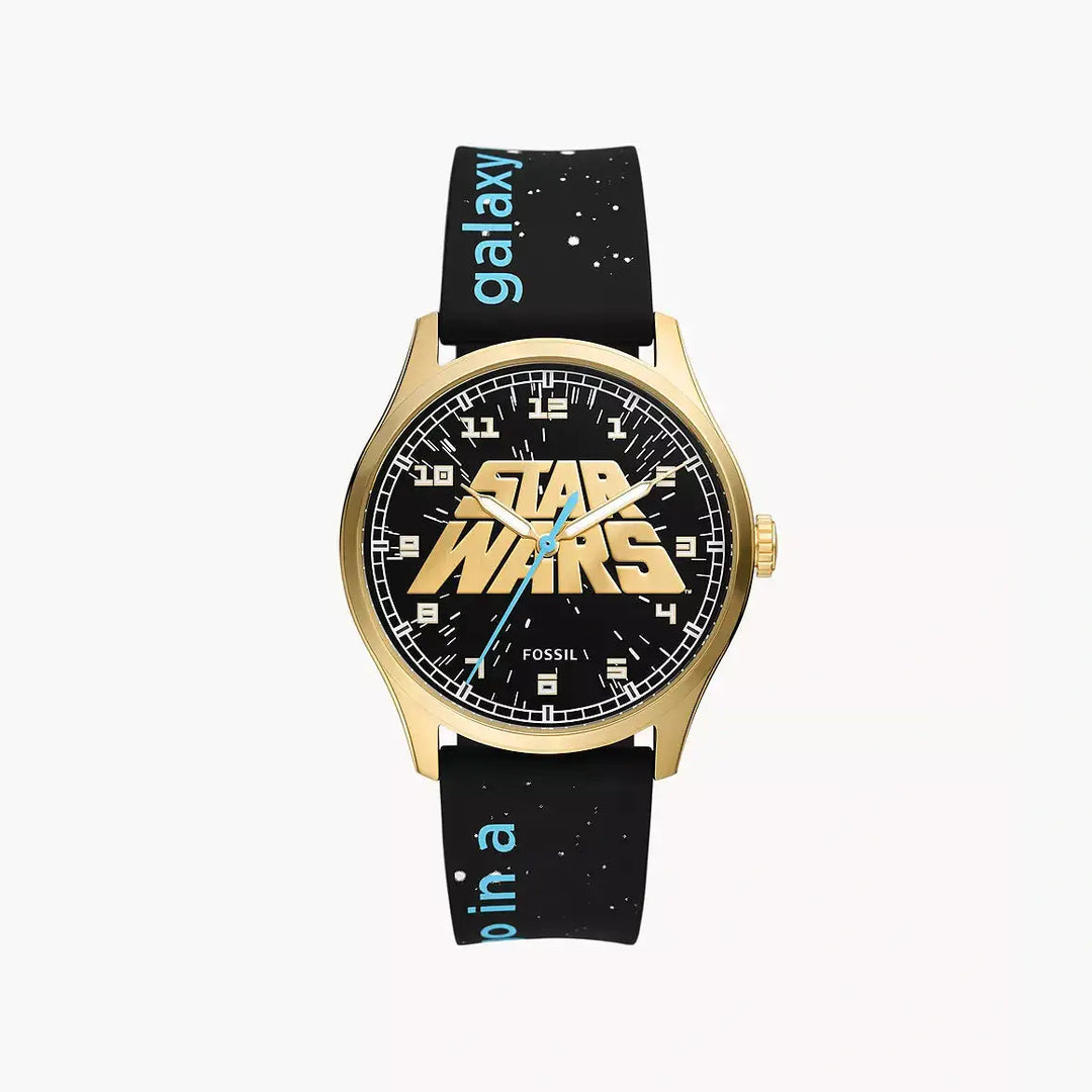 Fossil Special Edition Star Wars™ Three-Hand Black Silicone Watch