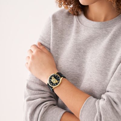 Fossil Special Edition Star Wars™ Three-Hand Black Silicone Watch