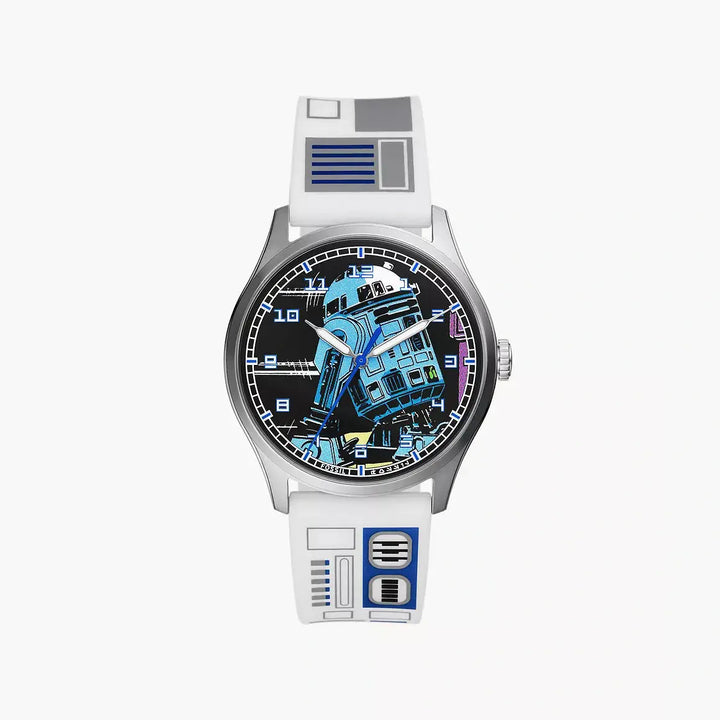 Fossil Special Edition Star Wars™ R2-D2™ Three-Hand White Silicone Watch