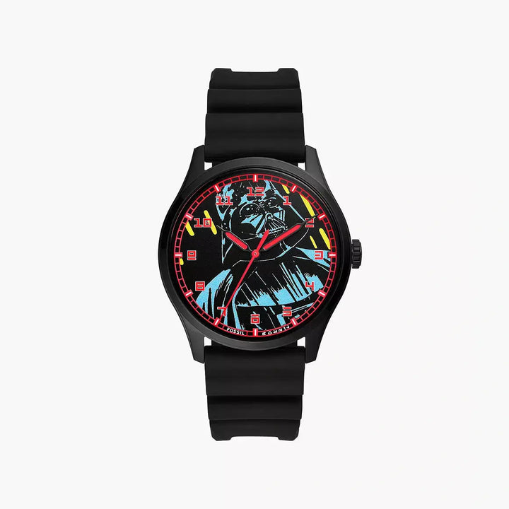 Fossil Special Edition Star Wars™ Darth Vader™ Three-Hand Black Silicone Watch