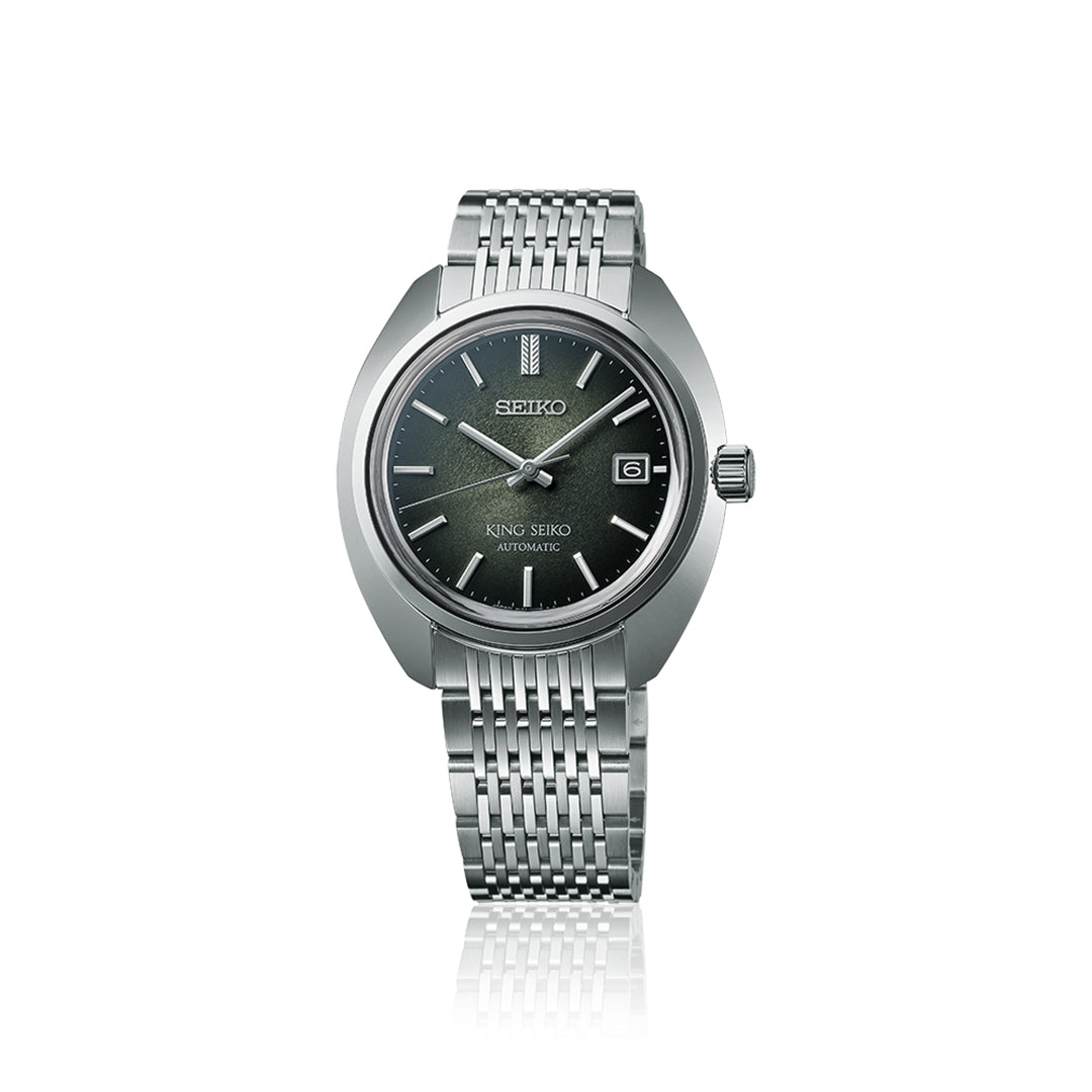 King Seiko ‘Forest Green’ 6L 1969 Re-Interpretation - SJE113J1