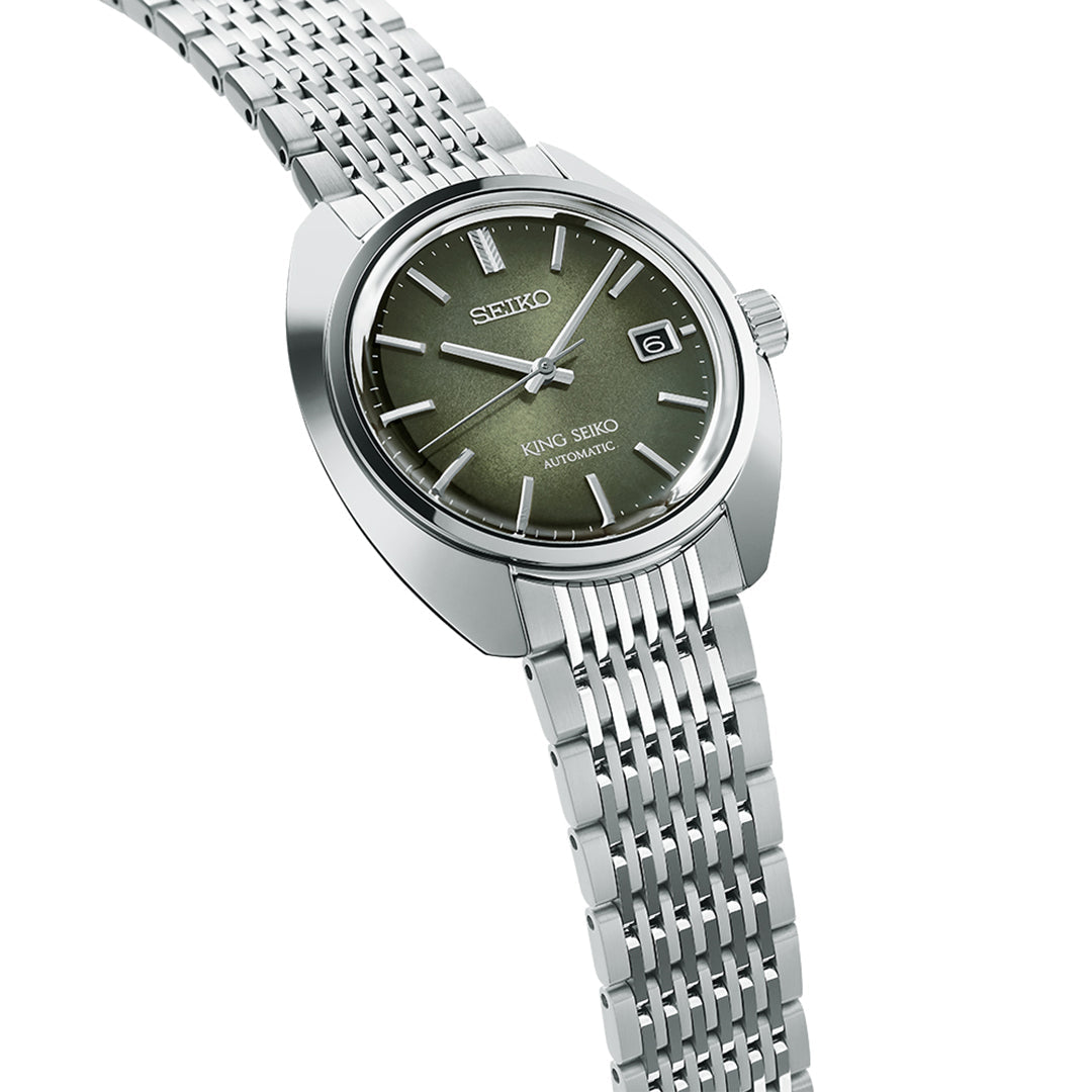 King Seiko ‘Forest Green’ 6L 1969 Re-Interpretation - SJE113J1