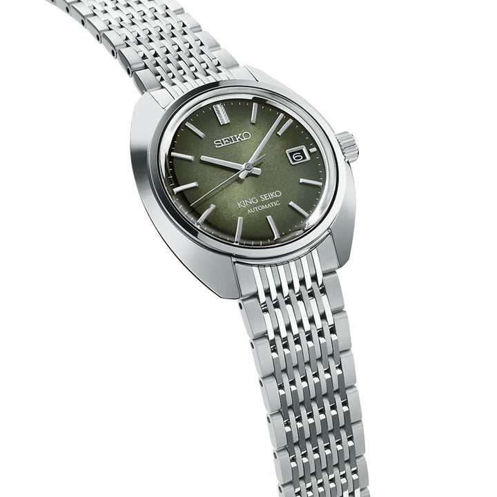 King Seiko ‘Forest Green’ 6L 1969 Re-Interpretation - SJE113J1