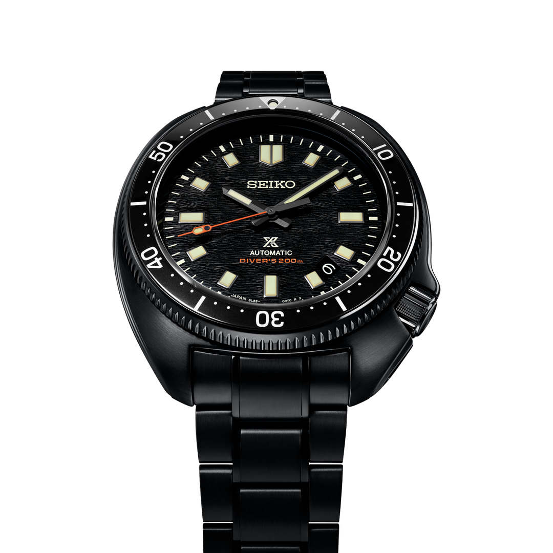 Seiko Prospex Black Series 1970 Mechanical Diver's Modern Re-Interpretation - SLA061J1