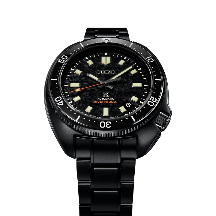 Seiko Prospex Black Series 1970 Mechanical Diver's Modern Re-Interpretation - SLA061J1