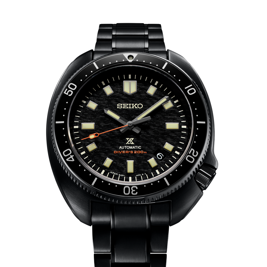 Seiko Prospex Black Series 1970 Mechanical Diver's Modern Re-Interpretation - SLA061J1