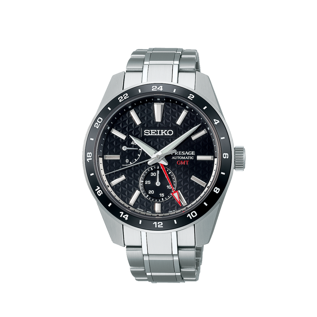 Presage Sharp Edged Series GMT - SPB221J1