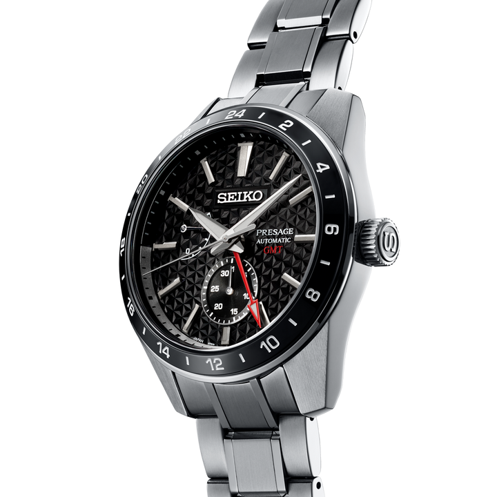 Presage Sharp Edged Series GMT - SPB221J1