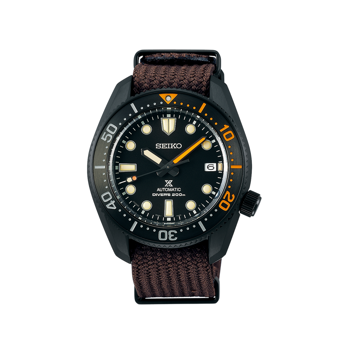 Seiko Prospex Black Series 1968 Mechanical Diver's Modern Re-Interpretation - SPB255J1