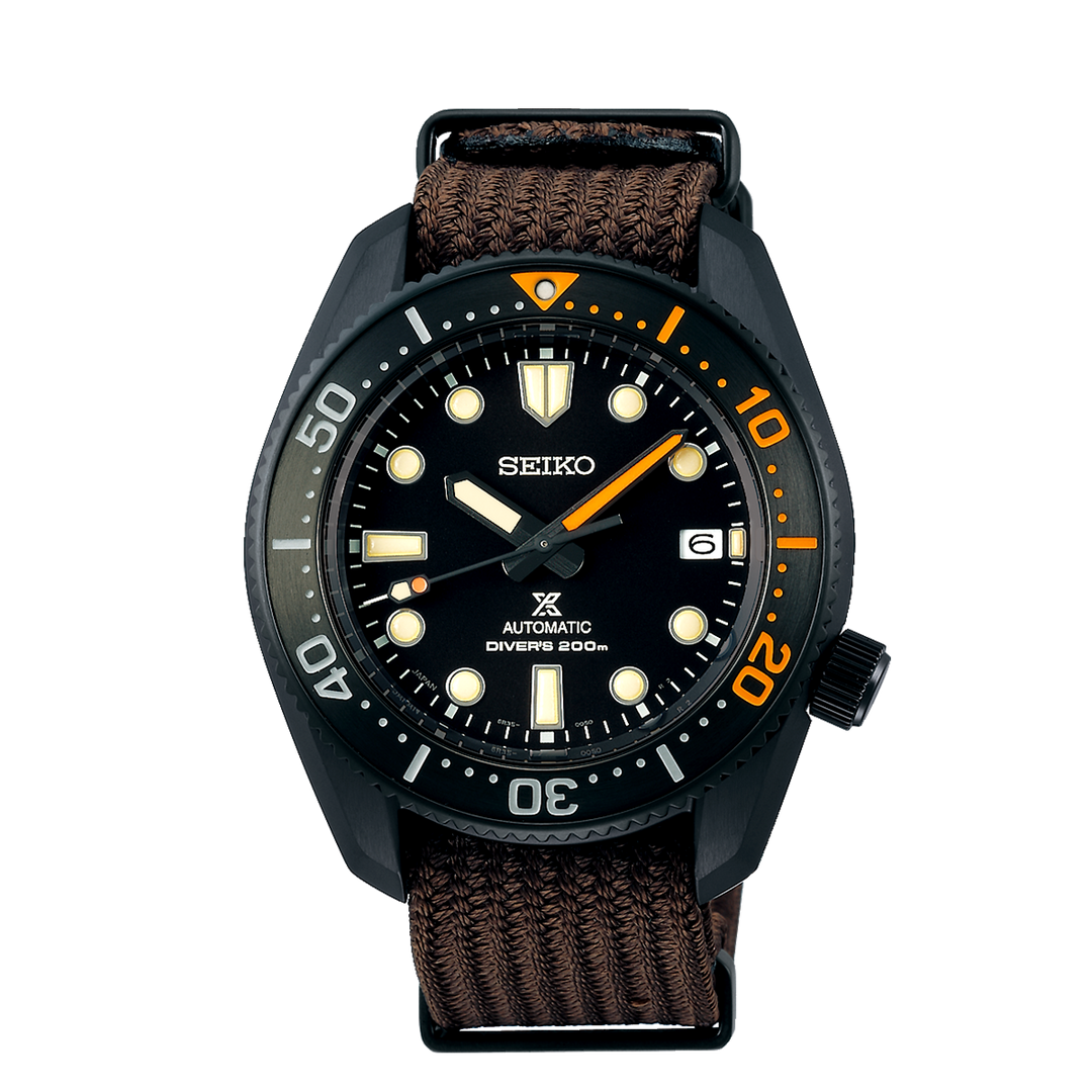 Seiko Prospex Black Series 1968 Mechanical Diver's Modern Re-Interpretation - SPB255J1