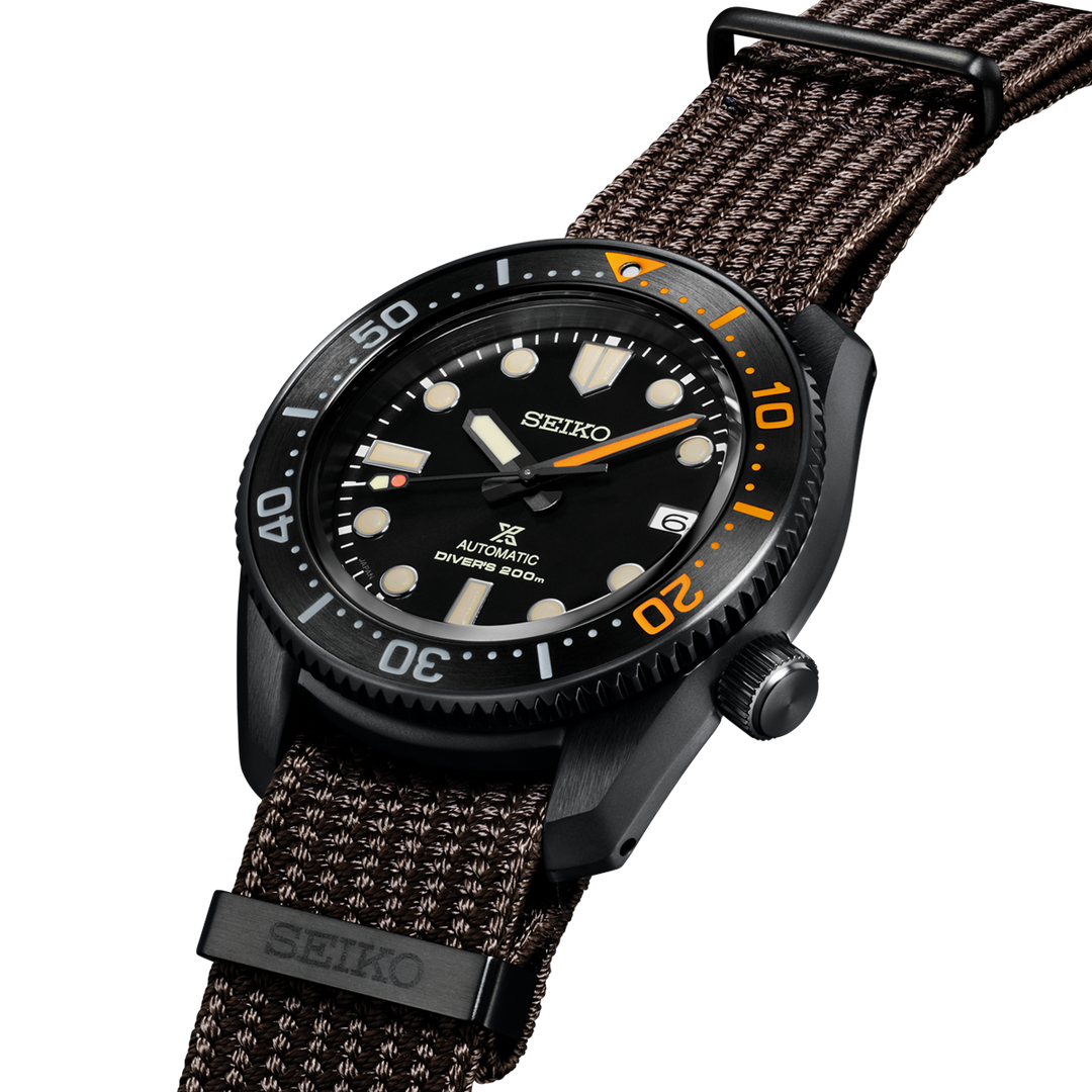 Seiko Prospex Black Series 1968 Mechanical Diver's Modern Re-Interpretation - SPB255J1