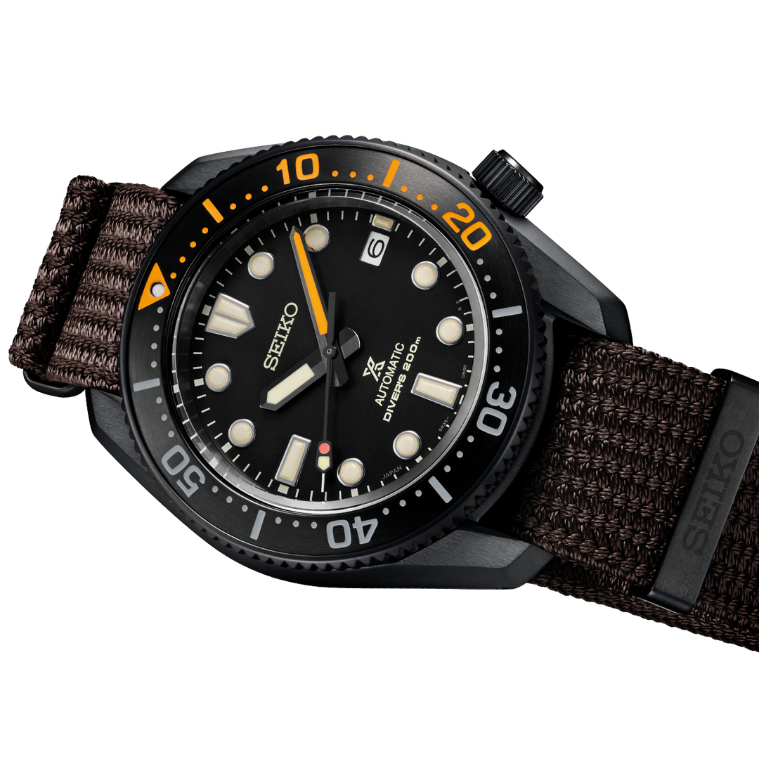 Seiko Prospex Black Series 1968 Mechanical Diver's Modern Re-Interpretation - SPB255J1