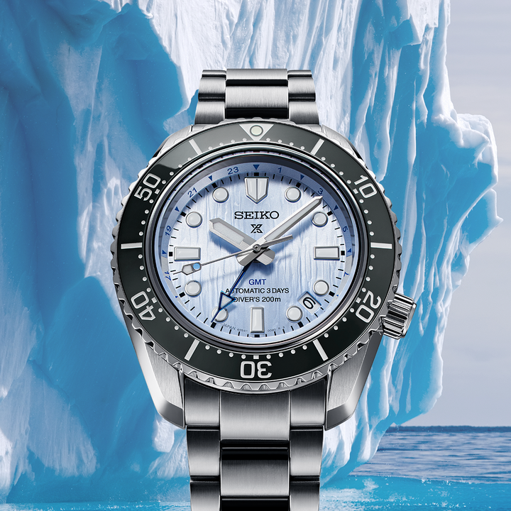 Seiko Prospex Glacier Blue GMT - SPB385J1