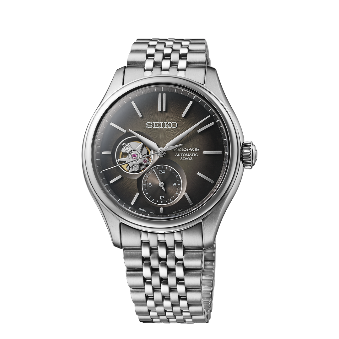 Seiko Presage Classic Series ‘Sumi-Iro’ Open Heart - SPB471J1
