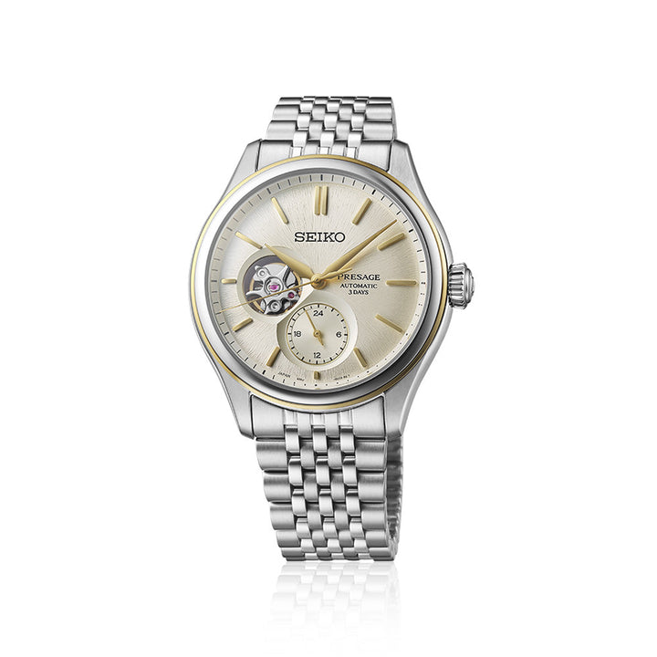 Seiko Presage Classic Series in Delicate Cream Silk - SPB480J1
