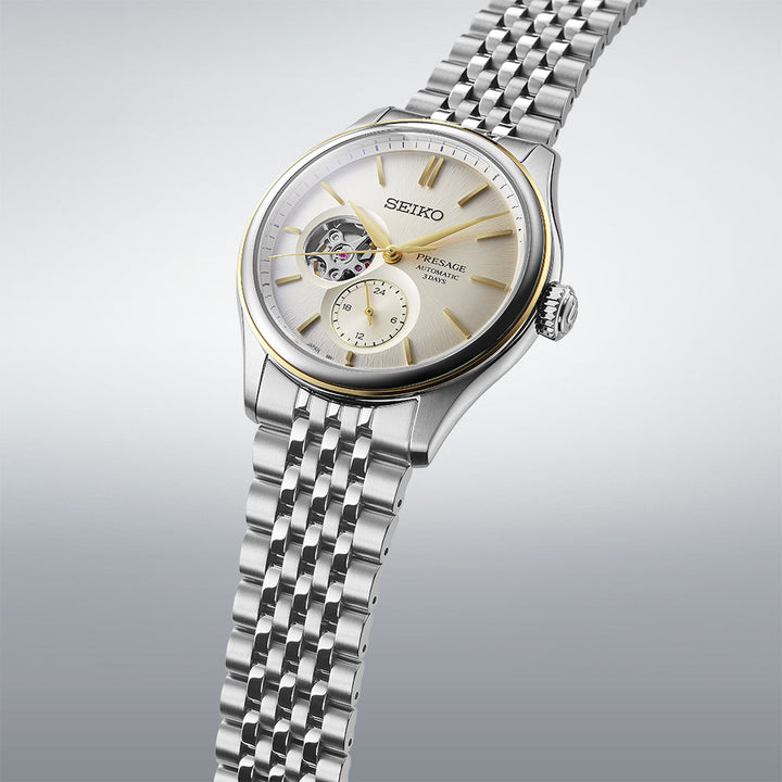 Seiko Presage Classic Series in Delicate Cream Silk - SPB480J1